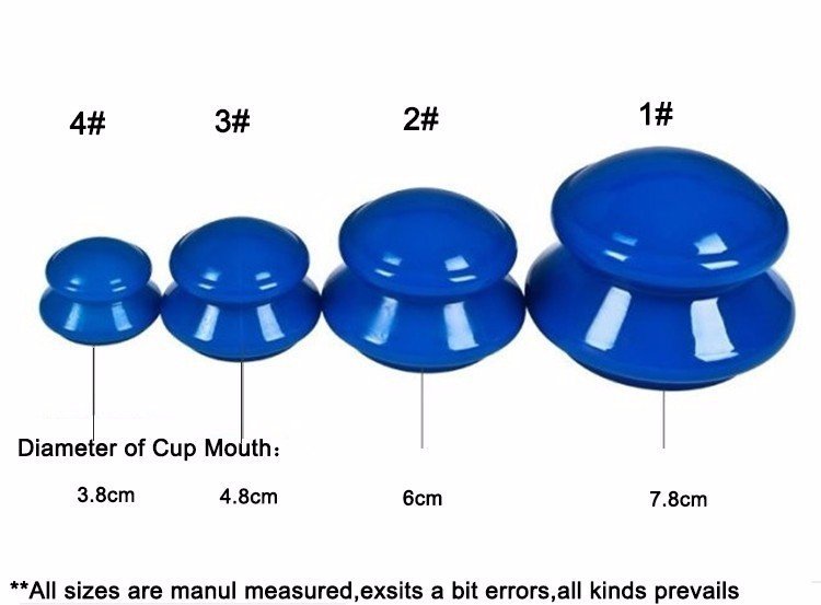 Silicone Vacuum Cupping Cup Set - Image 4