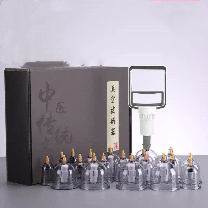 Cupping Apparatus Explosion Proof Non Glass Cupping Apparatus Multi Cupping Household Magnetic Therapy Aspirating Cupping Apparatus - Image 5