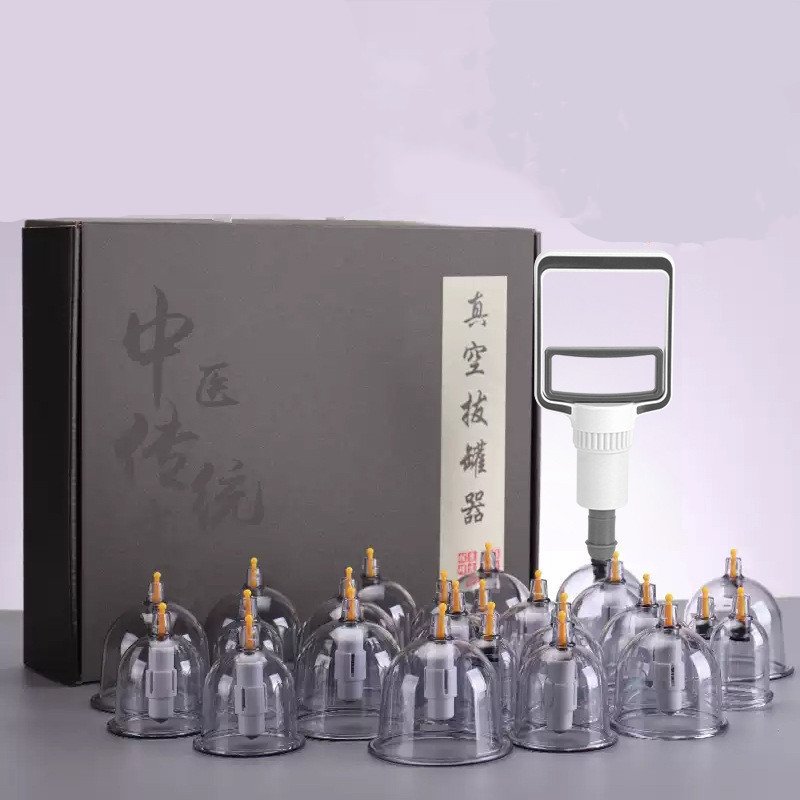 Cupping Apparatus Explosion Proof Non Glass Cupping Apparatus Multi Cupping Household Magnetic Therapy Aspirating Cupping Apparatus - Image 4
