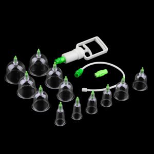 12-Piece Vacuum Cupping Cups Kit