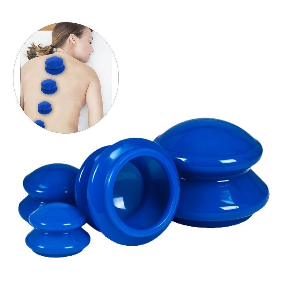 Silicone Vacuum Cupping Cup Set
