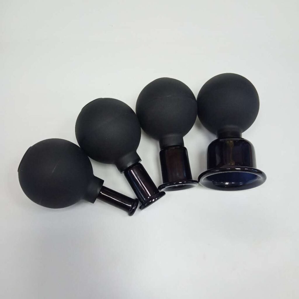 Glass Face Cupping Cup for Massage