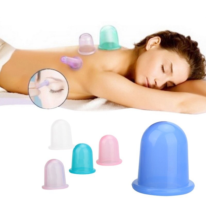 Transparent Silicone Cupping Cup for Massage